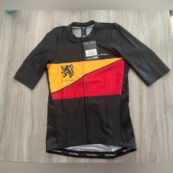 Pedal Mafia Men’s Biker Jersey Flanders V4 - Picture 5 of 10